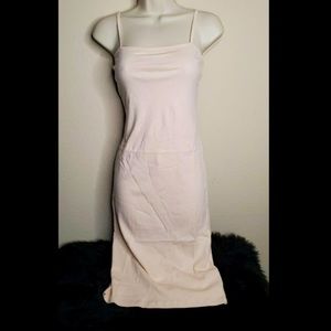 Topshop Nude MIDI Dress